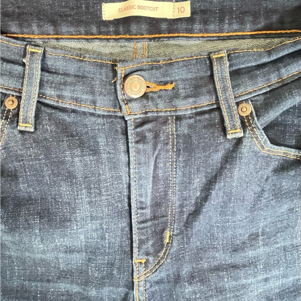 Levi's Classic Boot Cut Blue Women's Jeans - Picture 2 of 7